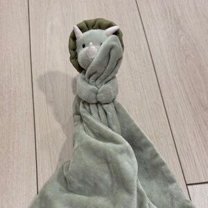 Jellycat Plush Dinosaur Cat Blanket - Green
